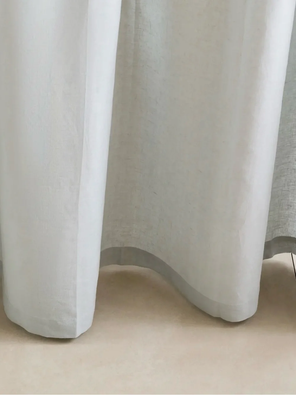 European Linen Mist Shower Curtain 72x72 - Retail $52